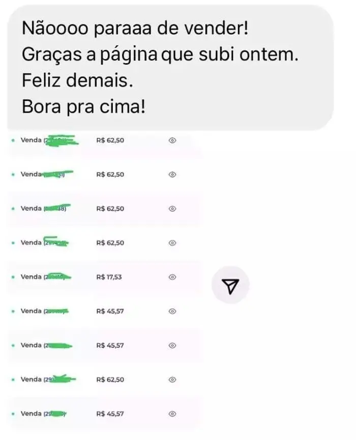 página de exemplo